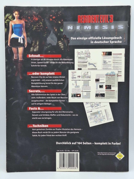 Resident Evil 3: Nemesis - Das Offizielle Lösungsbuch